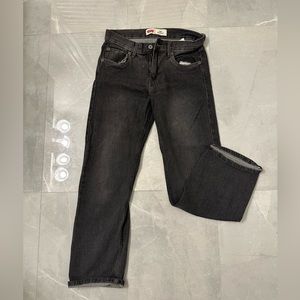 Levi’s Vintage 550 black jeans
